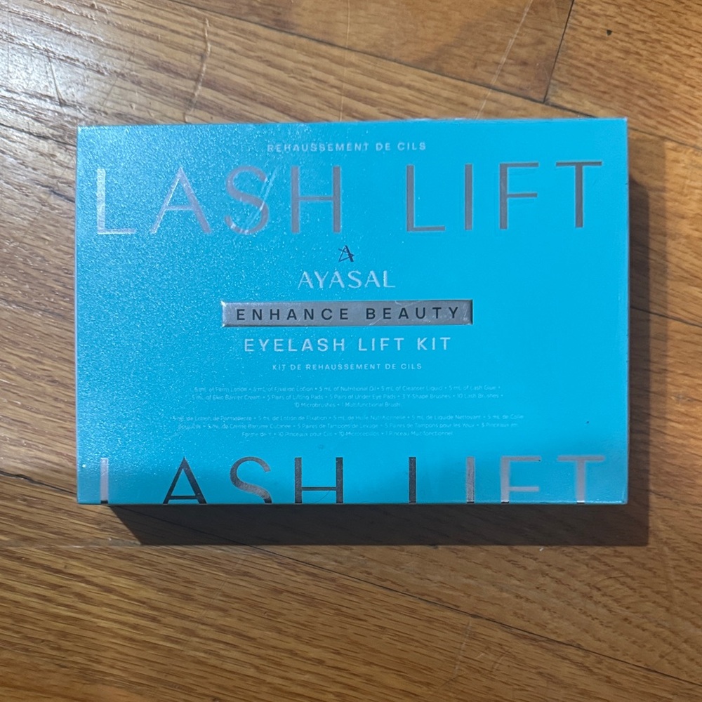 New Unopened Lash Lift Kit - Enhance Beauty in Blue